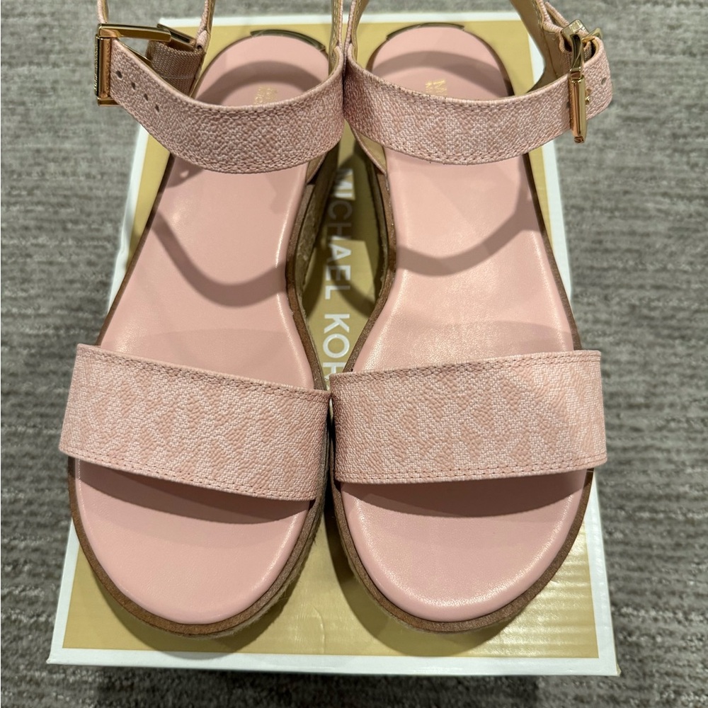 Michael Kors Smokey Rose Espadrille Sandals - Picture 6 of 6